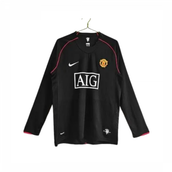 Camiseta Retro Manchester United visitante manga larga 2007/08