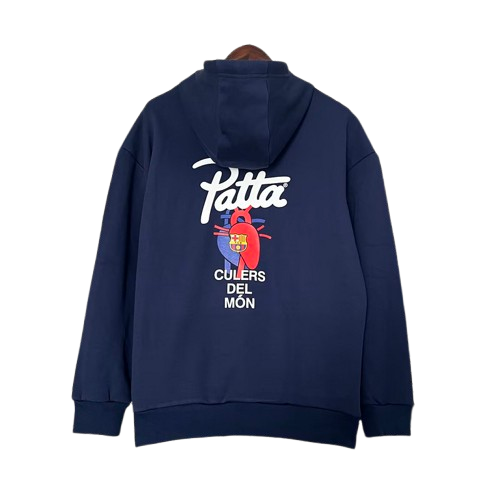 Hoodie FC Barcelona x Patta | Azul Hoodie FC Barcelona x Patta | Azul - Imagen 2