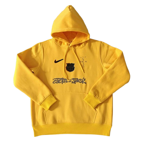 Hoodie FC Barcelona x Travis Scott | Amarillo Hoodie FC Barcelona x Travis Scott | Amarillo