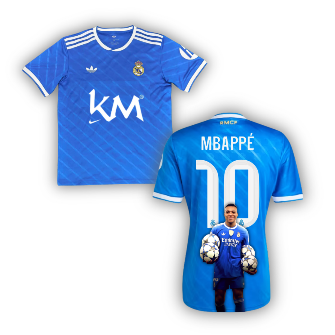 Camiseta Custom Mbappé “Champions Poker Tribute” – Edición Limitada Camiseta Custom Mbappé “Champions Poker Tribute” – Edición Limitada