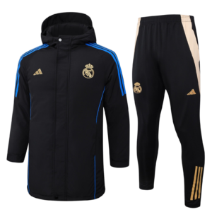 Chándal con Chaquetón Real Madrid | Full Black Details