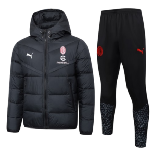 Chándal con Chaquetón AC Milán | Full Black