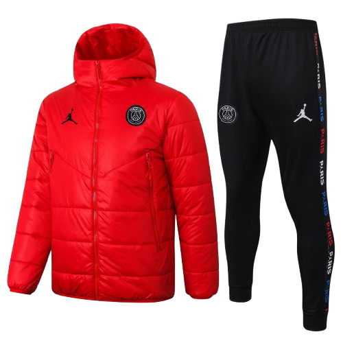 Chándal con Chaquetón Paris Saint-Germain | Rojo & Black Chándal con Chaquetón Paris Saint-Germain | Rojo & Black