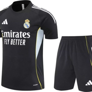Conjuntos de Entrenamiento Real Madrid 2025/26 | Full Black