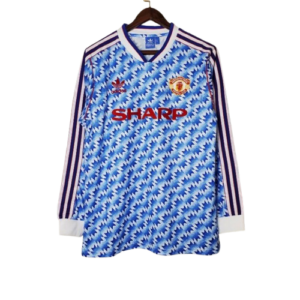 Camiseta Retro Manchester United 1991/92 Manga Larga