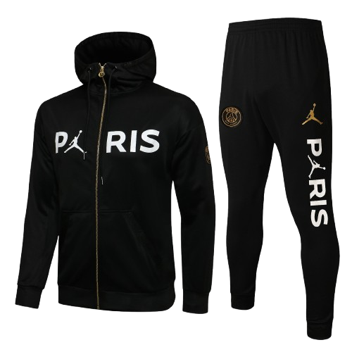 Chándal con Capucha x Paris Saint-Germain "PSG" | Negro & Blanco Chándal con Capucha x Paris Saint-Germain "PSG" | Negro & Blanco